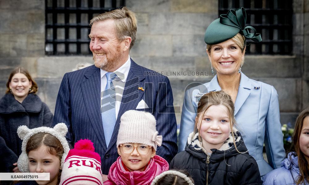 Royals Welcome the Finnish President - Amsterdam