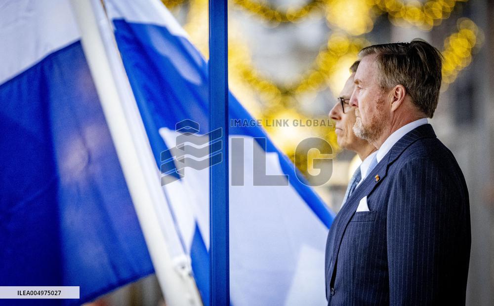 Royals Welcome the Finnish President - Amsterdam