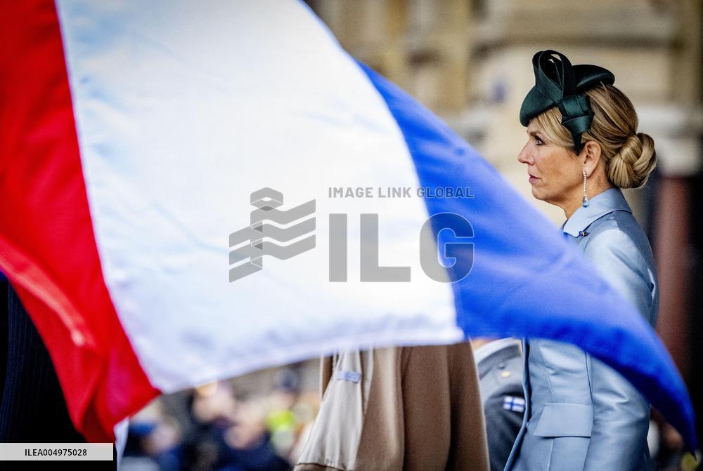 Royals Welcome the Finnish President - Amsterdam