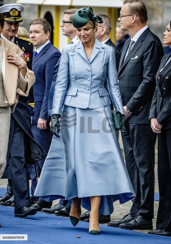 Royals Welcome the Finnish President - Amsterdam