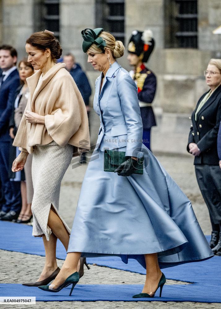 Royals Welcome the Finnish President - Amsterdam