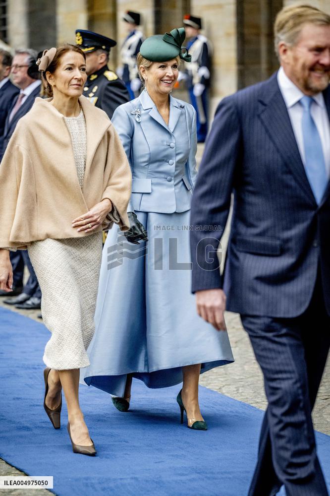 Royals Welcome the Finnish President - Amsterdam