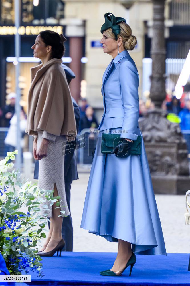 Royals Welcome the Finnish President - Amsterdam