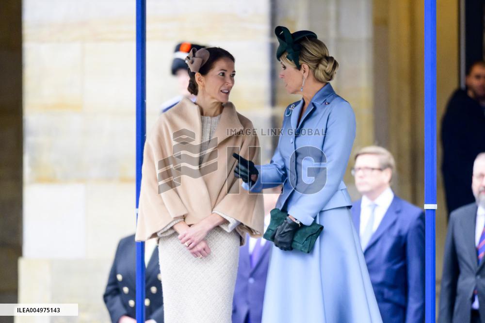 Royals Welcome the Finnish President - Amsterdam