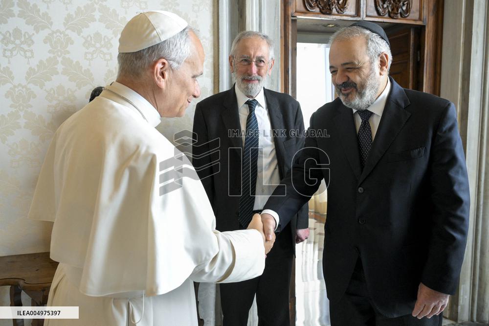 Pope Leo XIV Meets Jewish Rabbis - Vatican