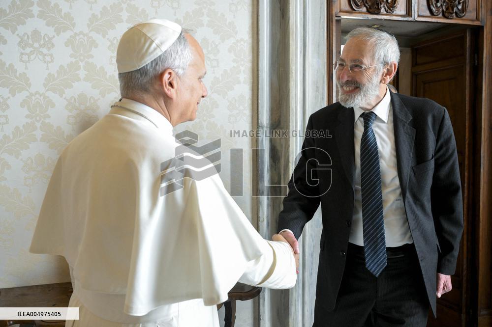 Pope Leo XIV Meets Jewish Rabbis - Vatican