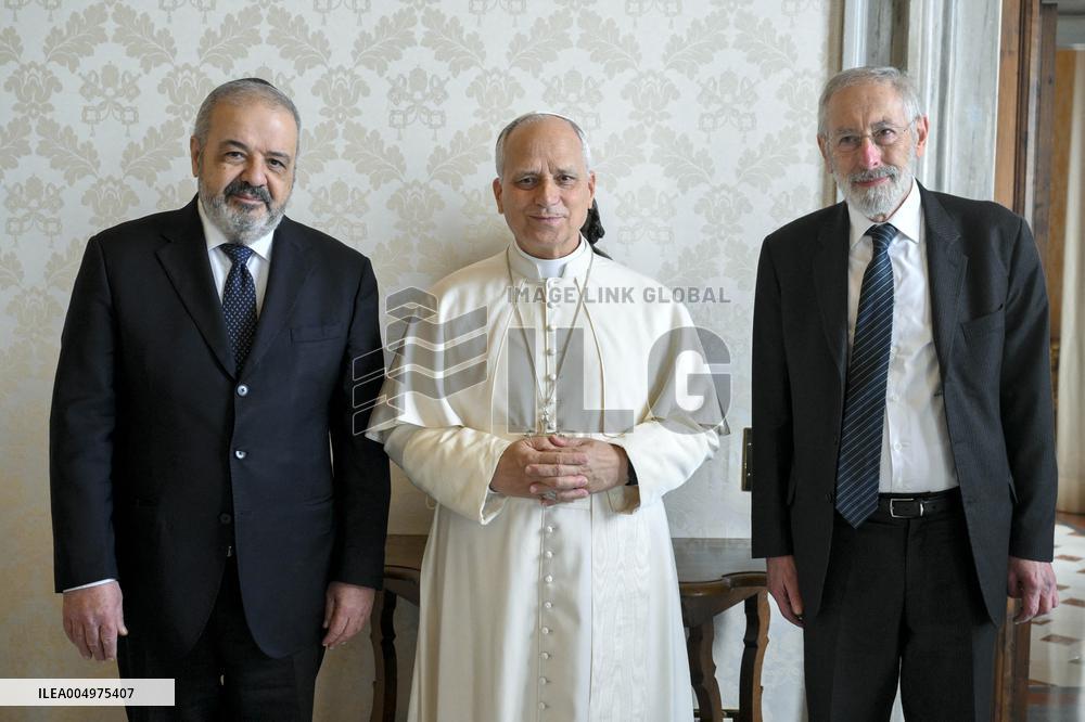 Pope Leo XIV Meets Jewish Rabbis - Vatican