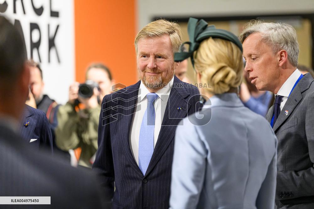 Royals Visit Defensity College - Amsterdam