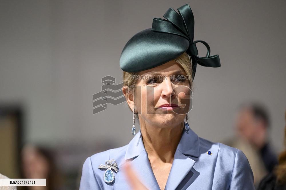 Royals Visit Defensity College - Amsterdam