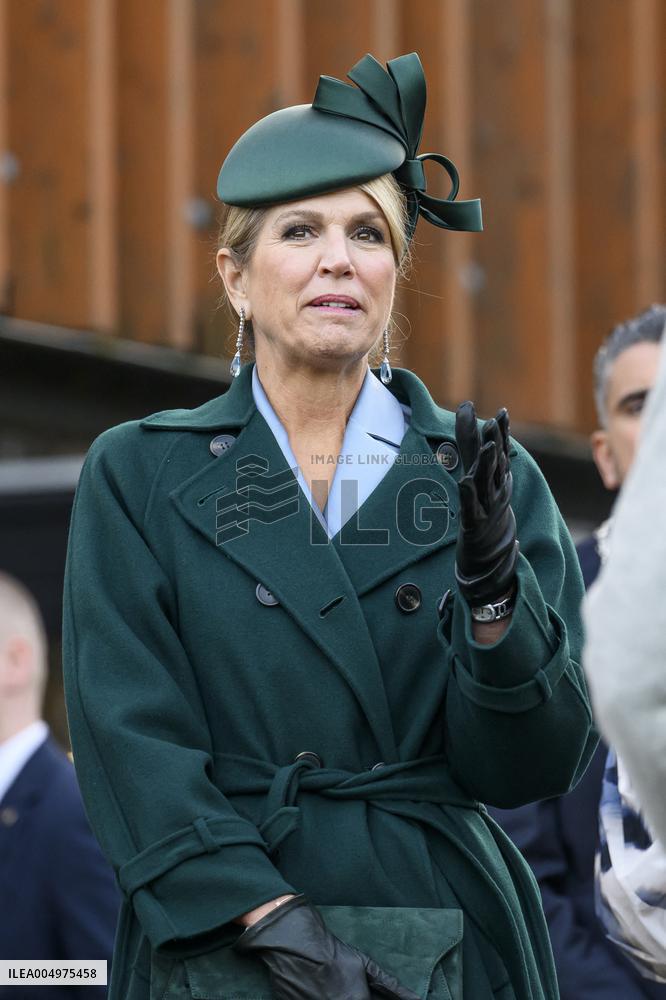 Royals Visit Defensity College - Amsterdam