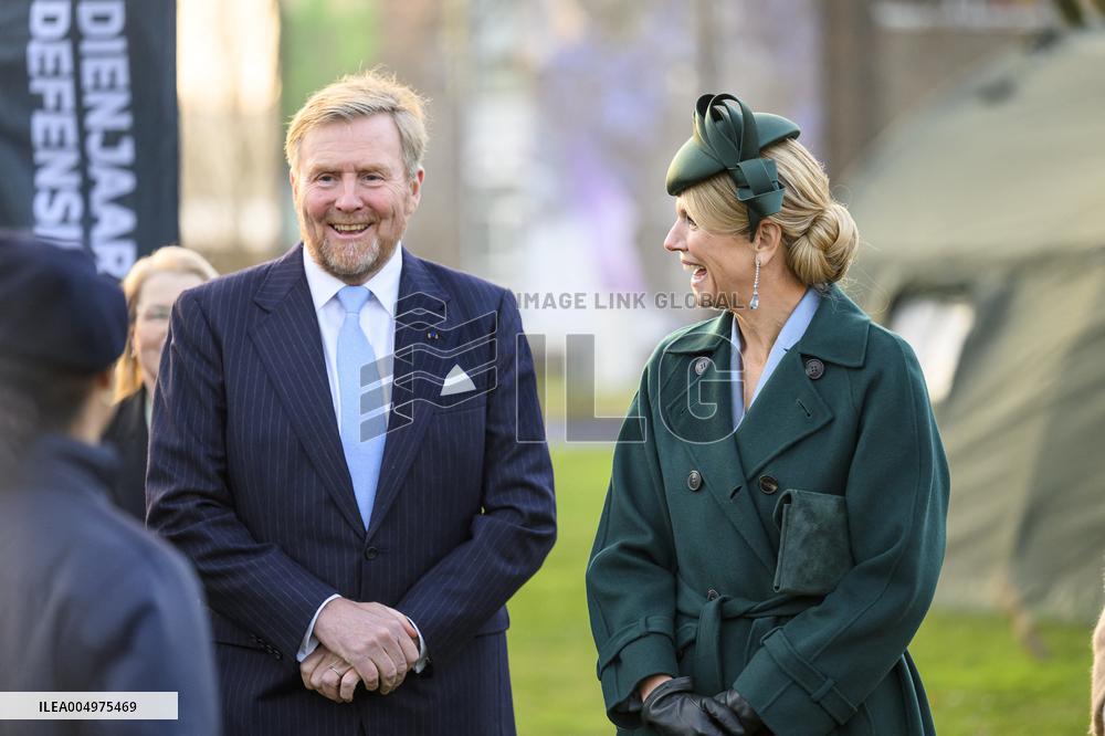 Royals Visit Defensity College - Amsterdam