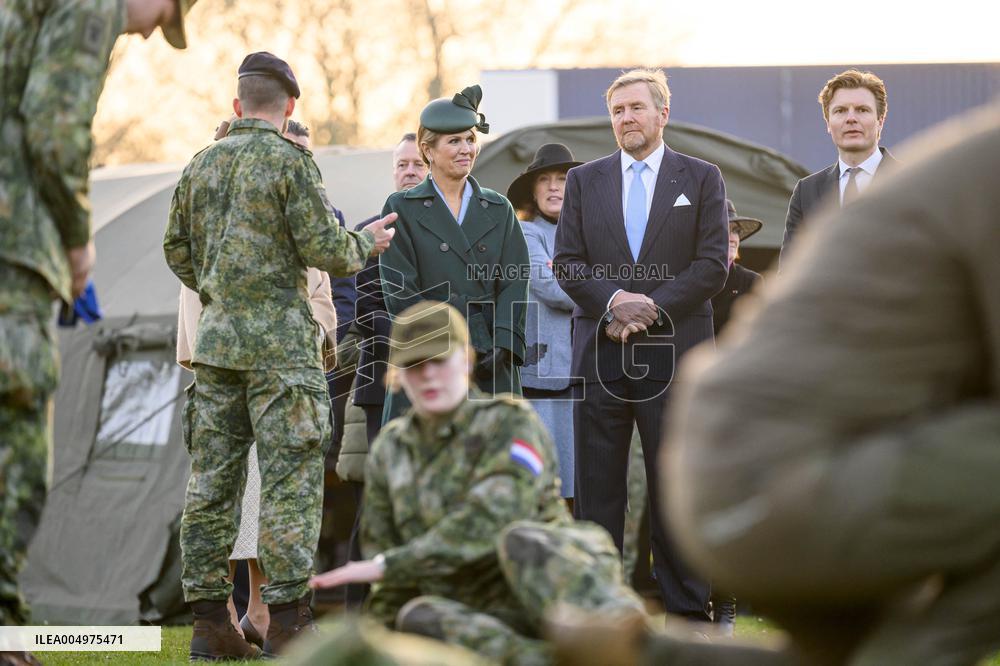 Royals Visit Defensity College - Amsterdam