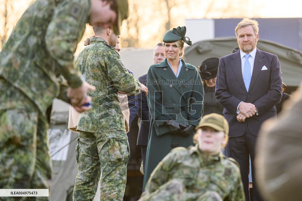 Royals Visit Defensity College - Amsterdam