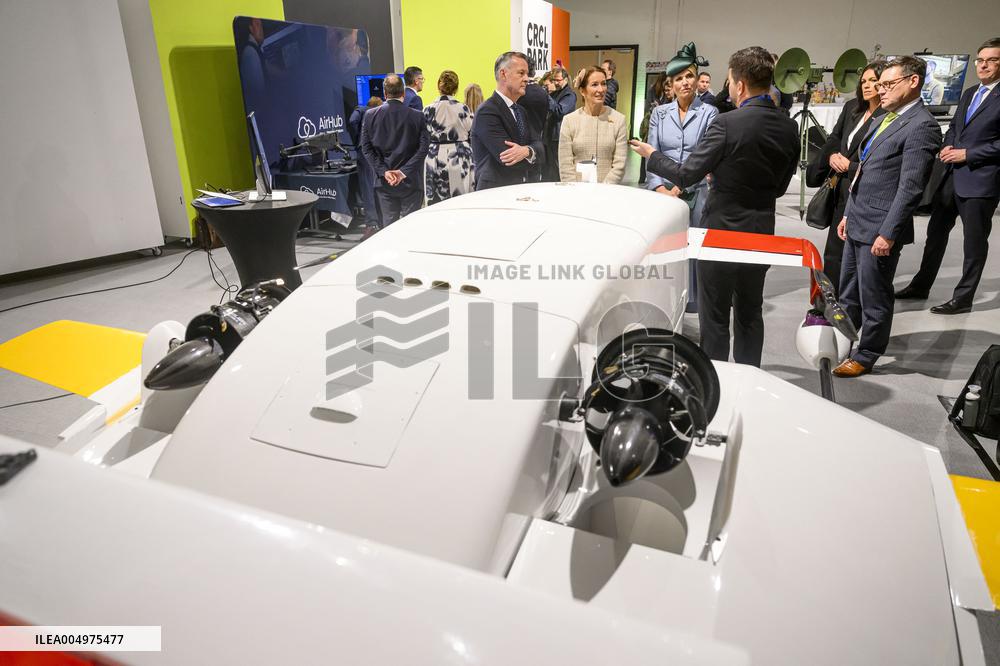 Royals Visit Defensity College - Amsterdam