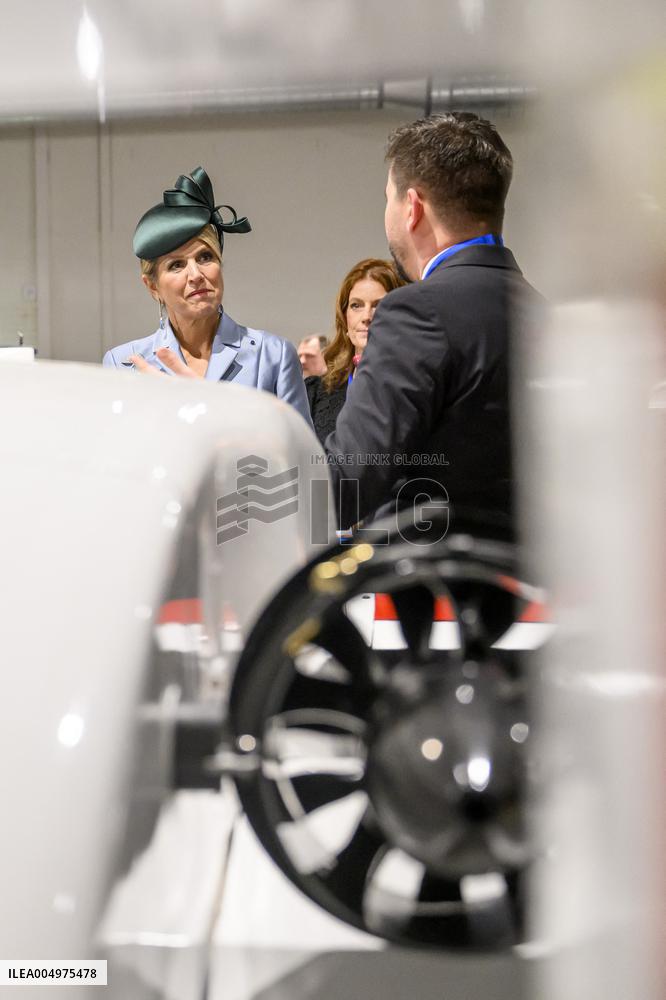 Royals Visit Defensity College - Amsterdam