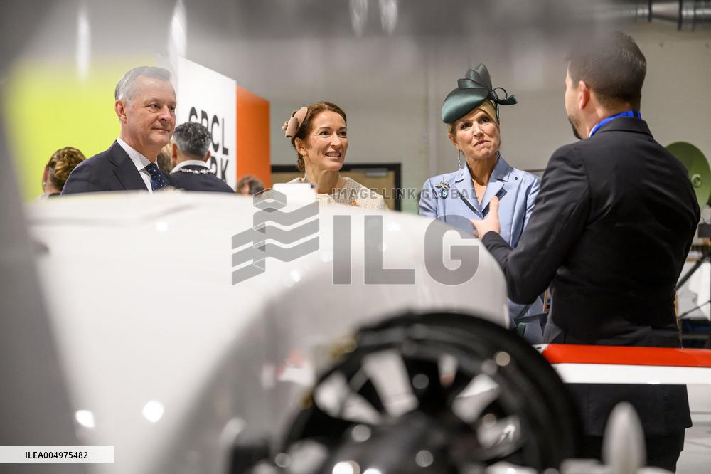 Royals Visit Defensity College - Amsterdam