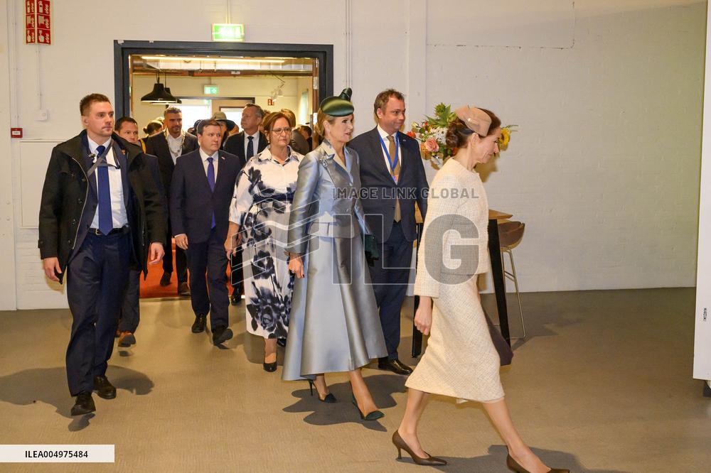 Royals Visit Defensity College - Amsterdam