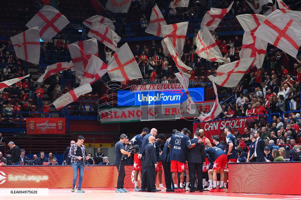 BASKET - Euroleague - Olimpia Milano vs Panathinaikos Atene