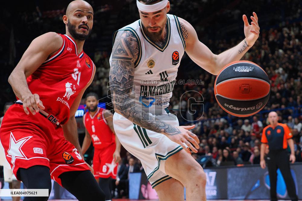 BASKET - Euroleague - Olimpia Milano vs Panathinaikos Atene