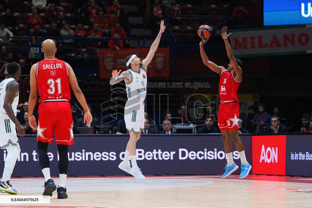 BASKET - Euroleague - Olimpia Milano vs Panathinaikos Atene