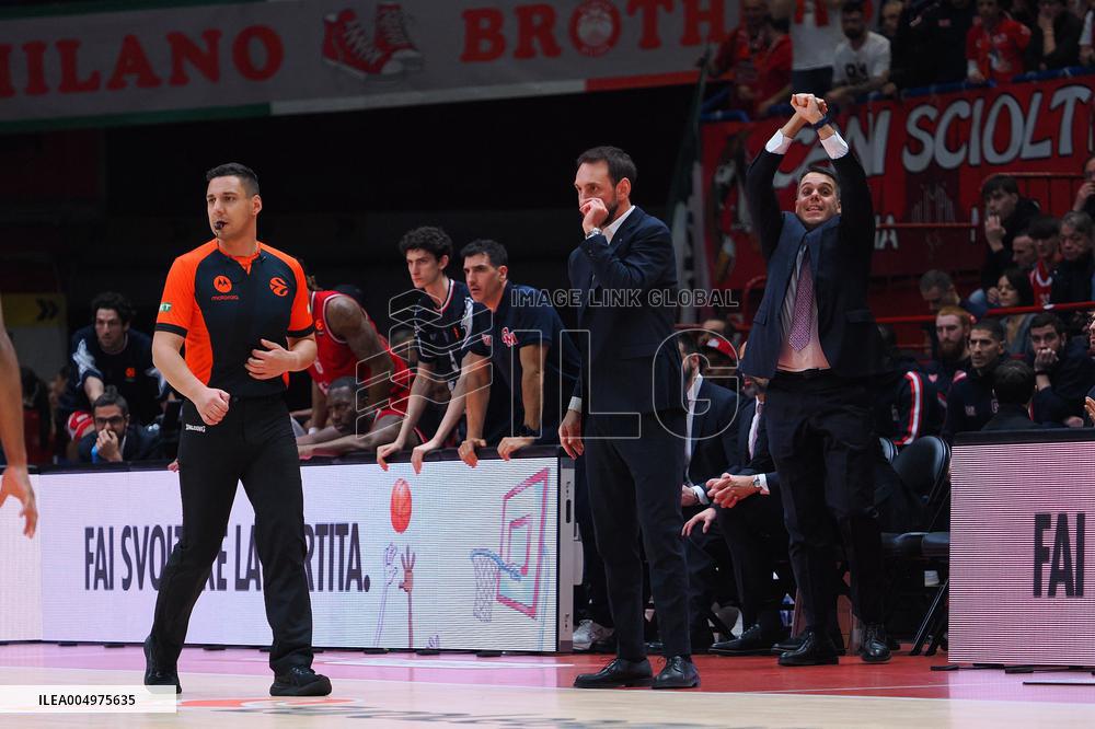 BASKET - Euroleague - Olimpia Milano vs Panathinaikos Atene