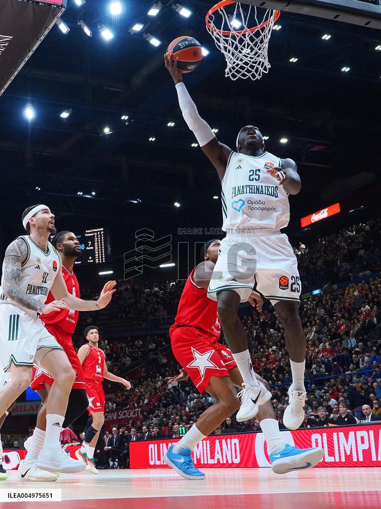 BASKET - Euroleague - Olimpia Milano vs Panathinaikos Atene