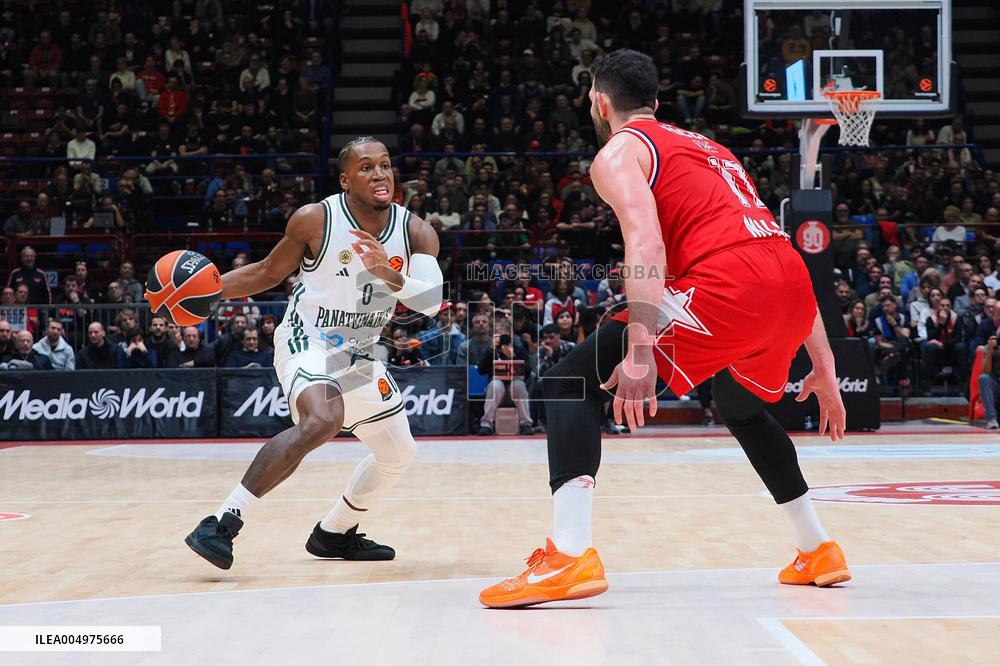 BASKET - Euroleague - Olimpia Milano vs Panathinaikos Atene