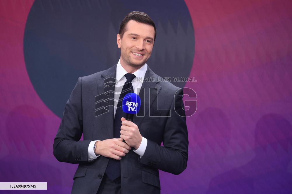 Exclusive - Jordan Bardella on BFMTV