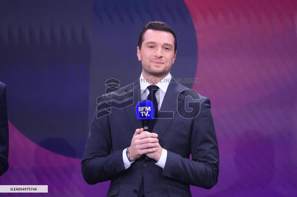 Exclusive - Jordan Bardella on BFMTV