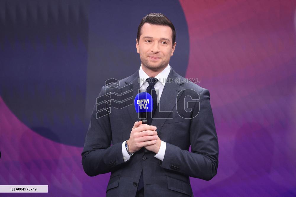 Exclusive - Jordan Bardella on BFMTV