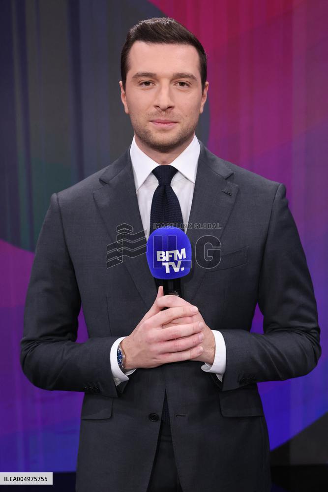 Exclusive - Jordan Bardella on BFMTV