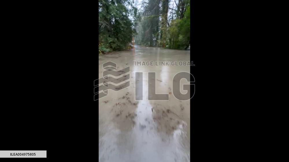 US: Atmospheric River Brings Major Flooding in Western Washington 11