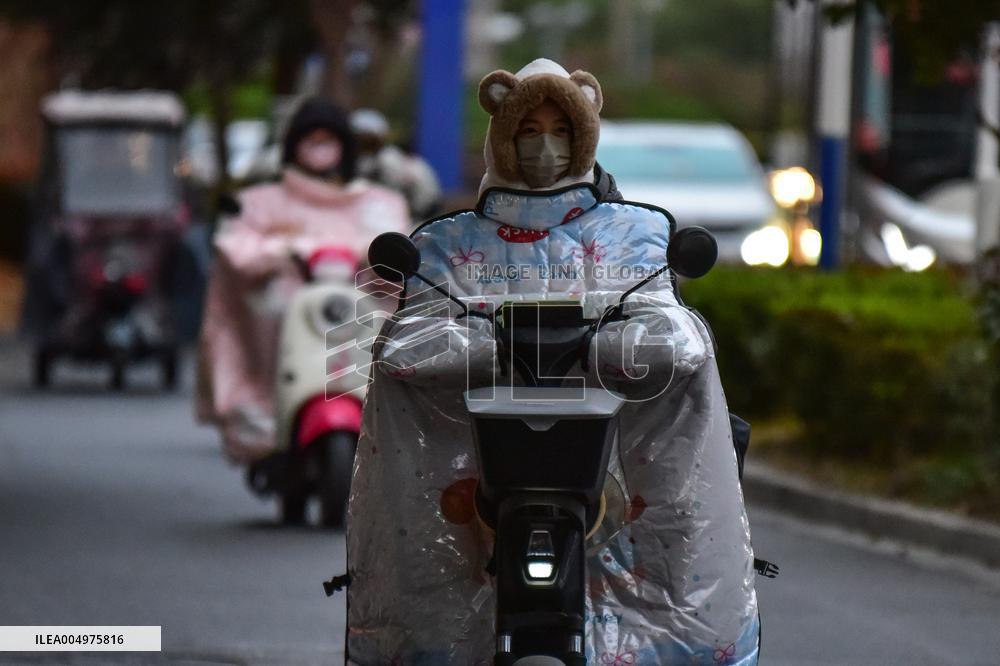 Cold Wave Blue Warning