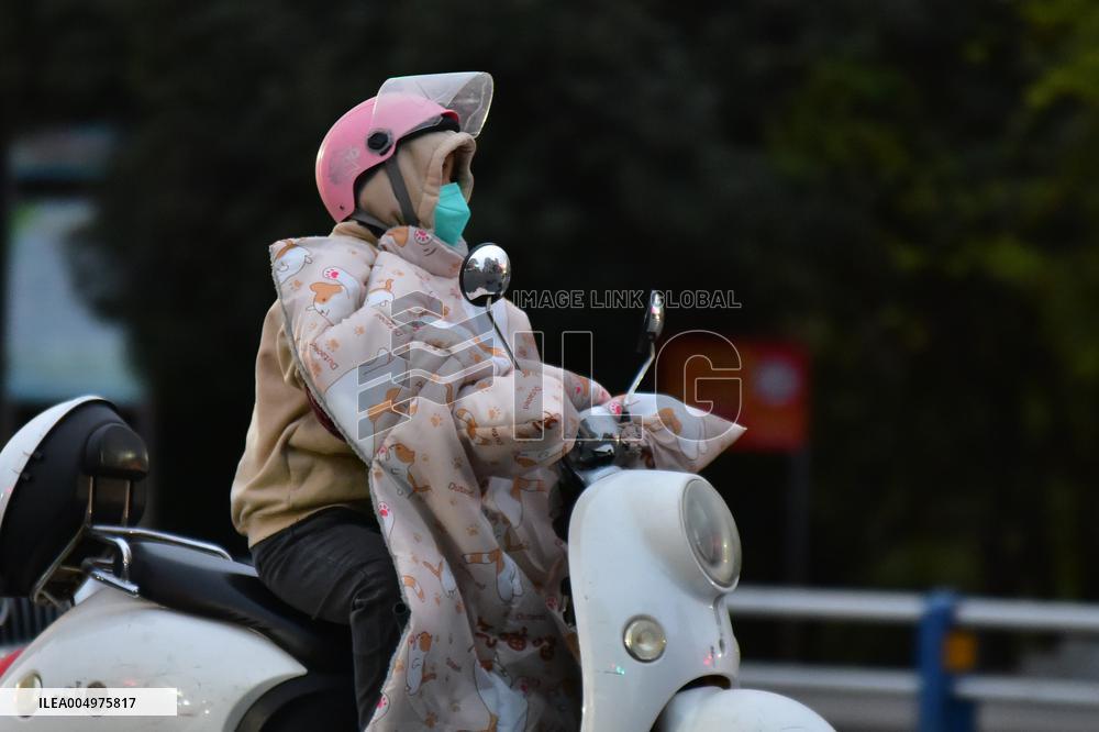 Cold Wave Blue Warning