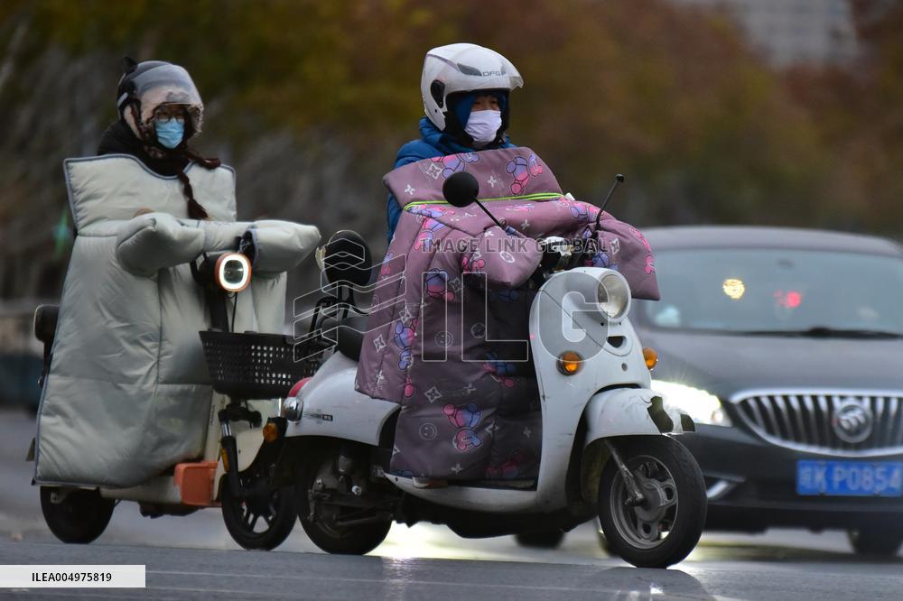 Cold Wave Blue Warning