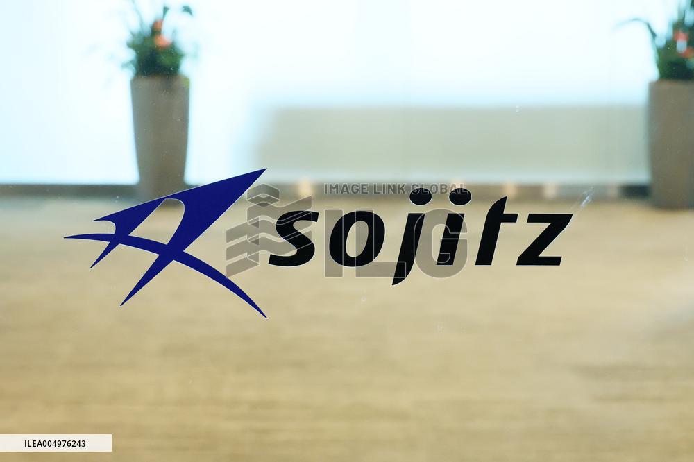 Sojitz signboard and logo