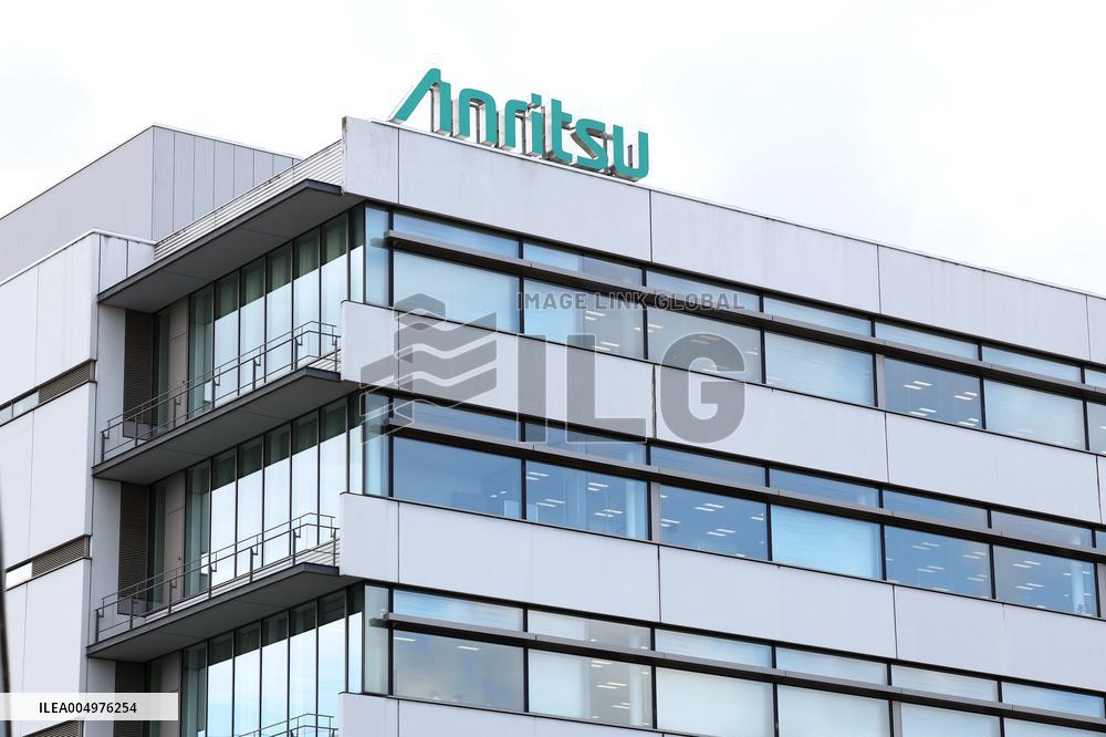Anritsu exterior and signboard