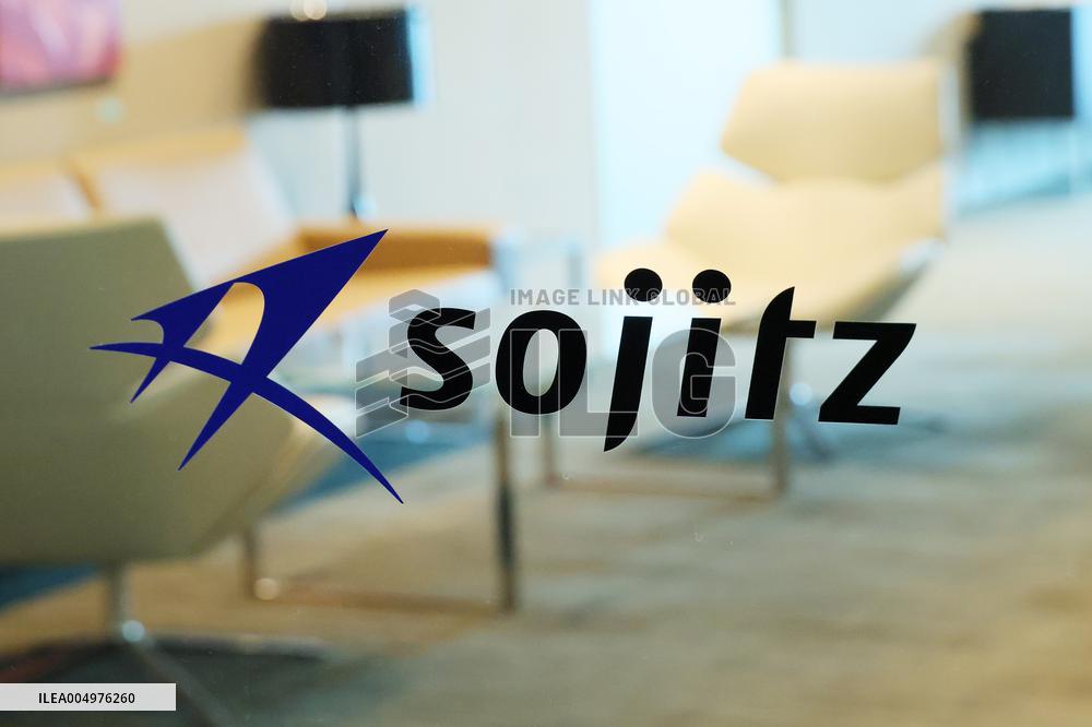 Sojitz signboard and logo