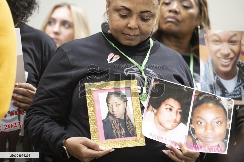 Press conference on gun violence prevention Hart Senate office building