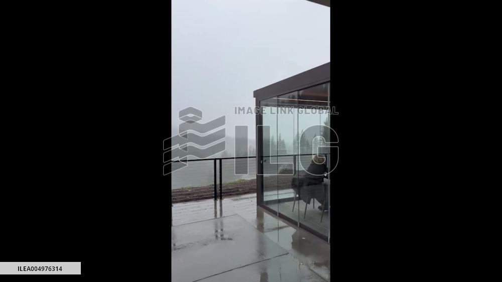 US: Snoqualmie Falls in Washington Overflows After Heavy Rain 3