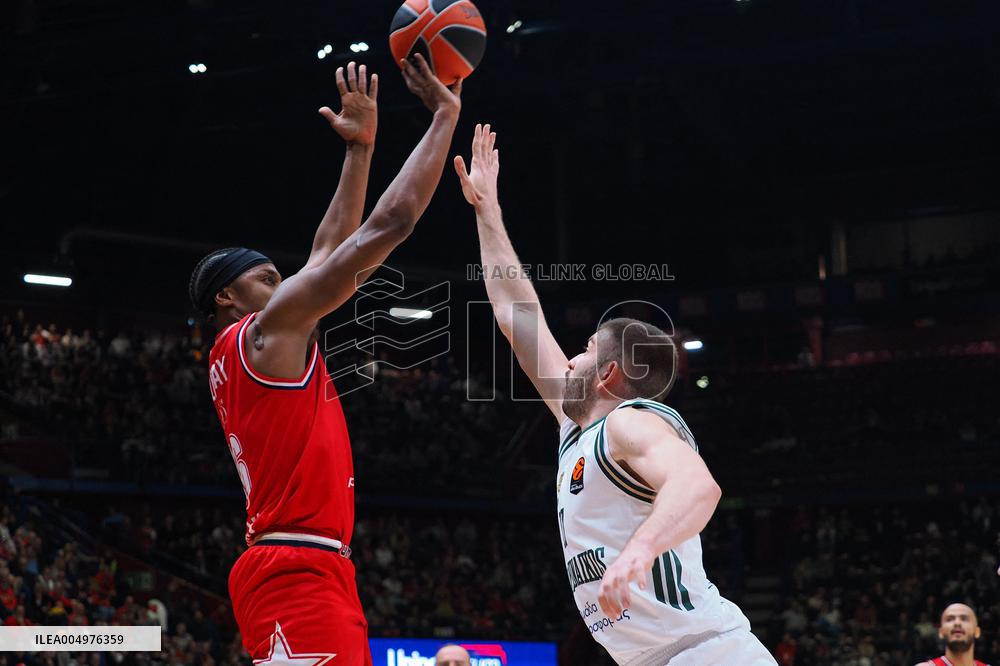 BASKET - Euroleague - Olimpia Milano vs Panathinaikos Atene