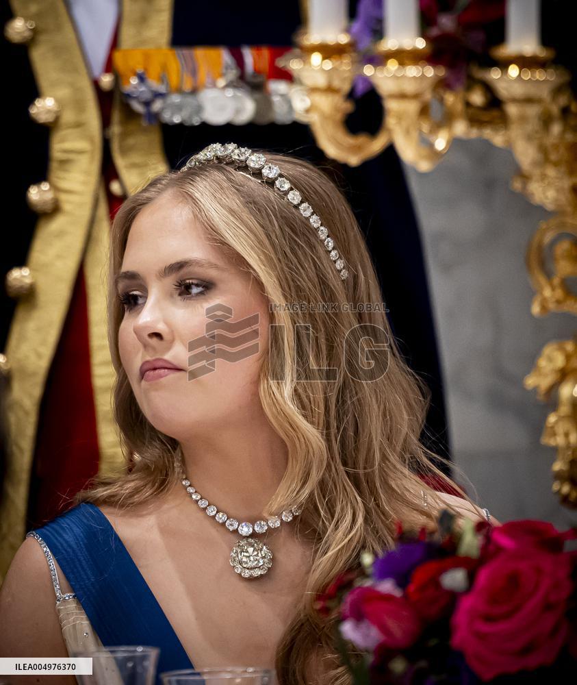 State Visit of the President of Finland - State Banquet - Amsterdam