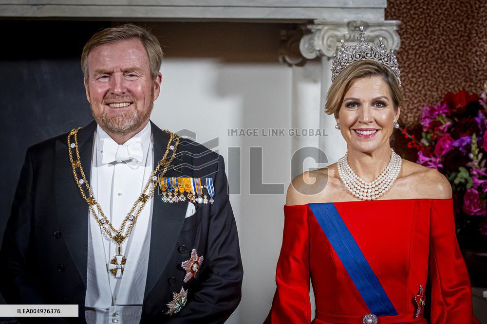 State Visit of the President of Finland - State Banquet - Amsterdam