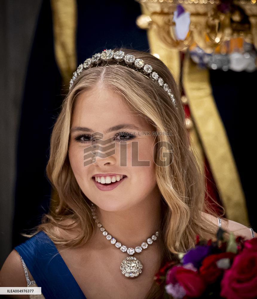 State Visit of the President of Finland - State Banquet - Amsterdam