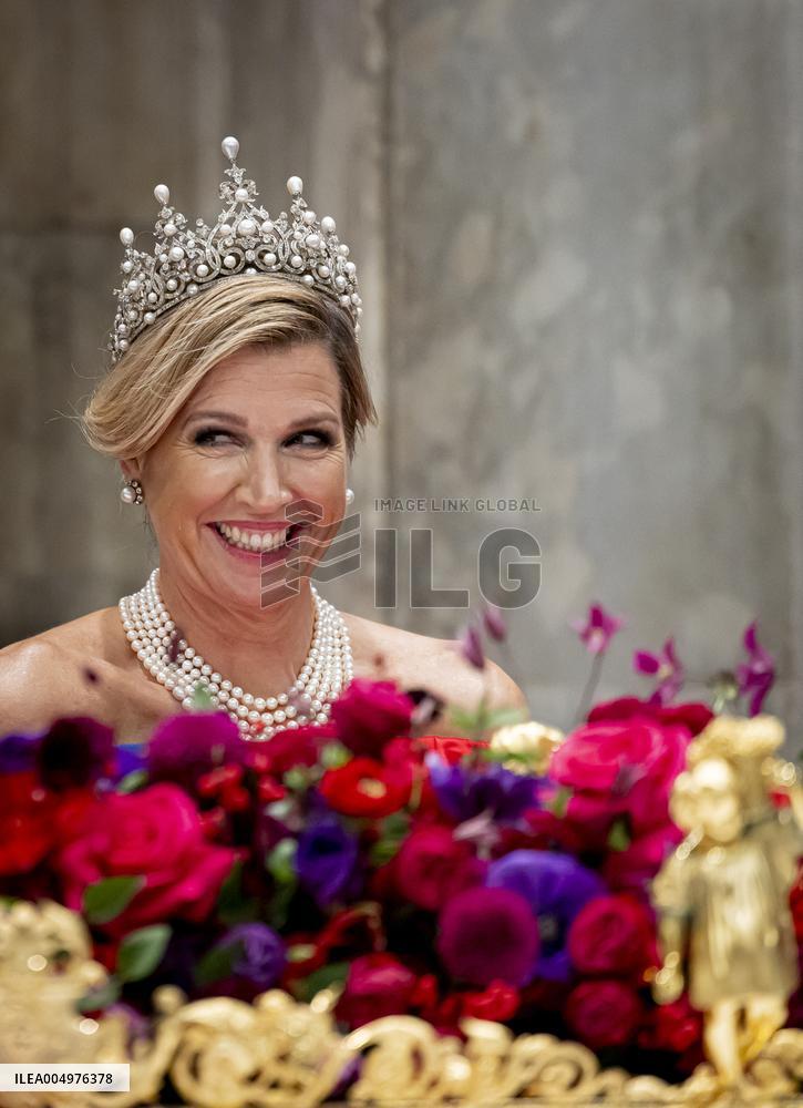 State Visit of the President of Finland - State Banquet - Amsterdam