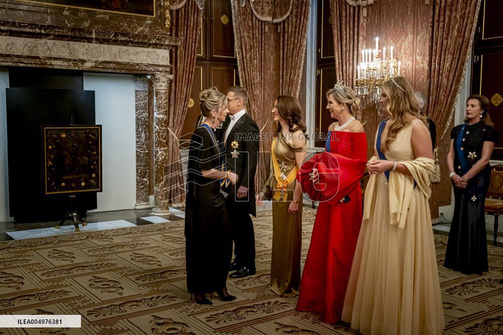 State Visit of the President of Finland - State Banquet - Amsterdam