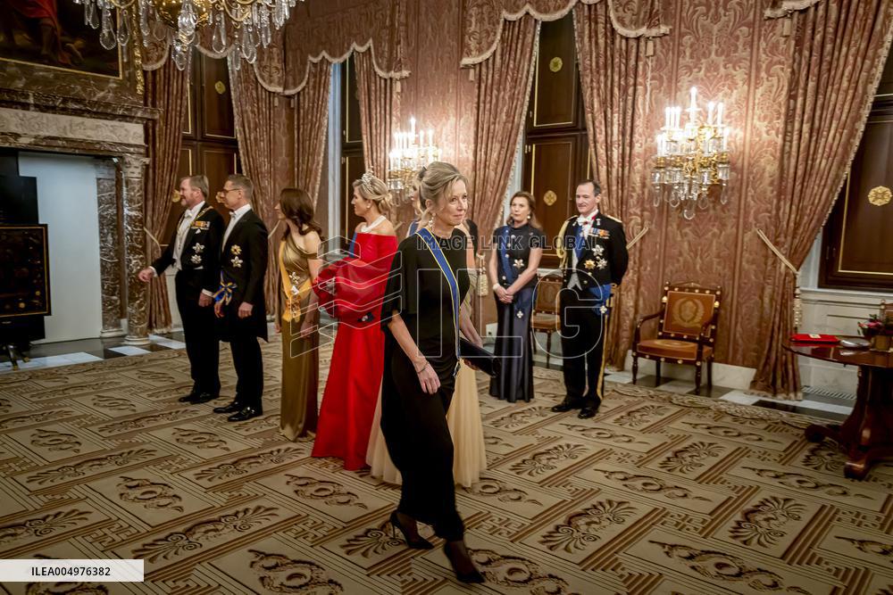 State Visit of the President of Finland - State Banquet - Amsterdam