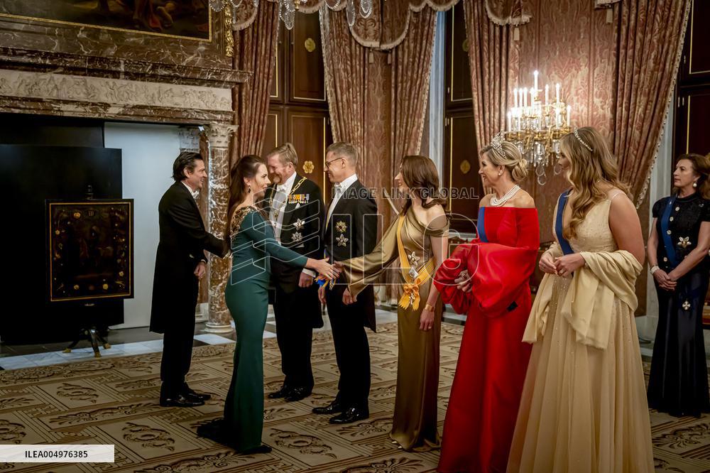 State Visit of the President of Finland - State Banquet - Amsterdam