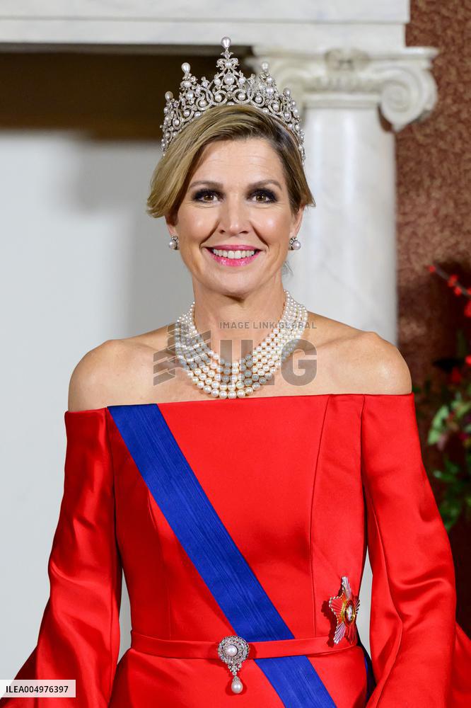 State Visit of the President of Finland - State Banquet - Amsterdam