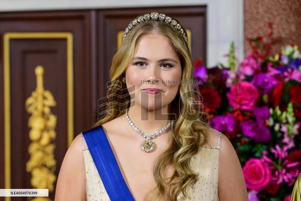 State Visit of the President of Finland - State Banquet - Amsterdam